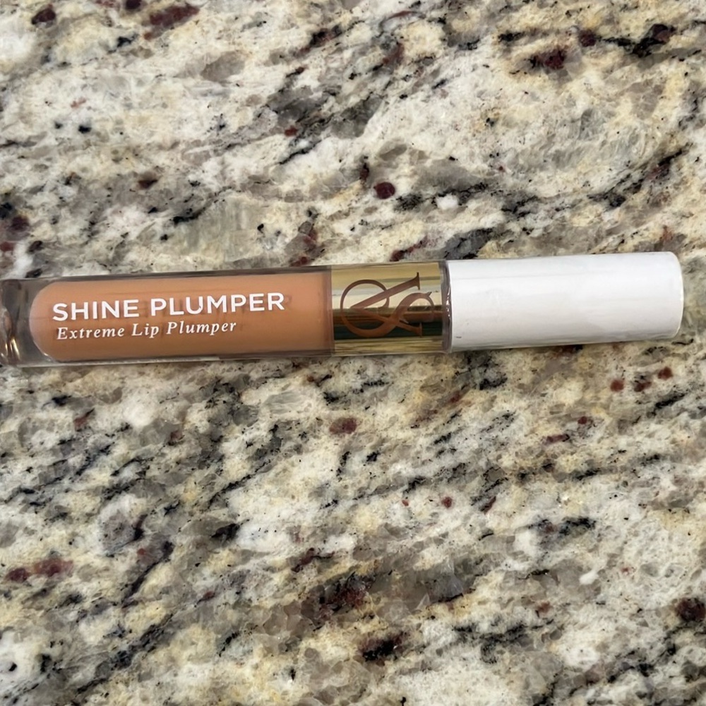 Victoria’s Secret Shine Plumper Extreme Lip Plumper Gloss Warm Blush .11 oz Tan - Picture 5 of 5